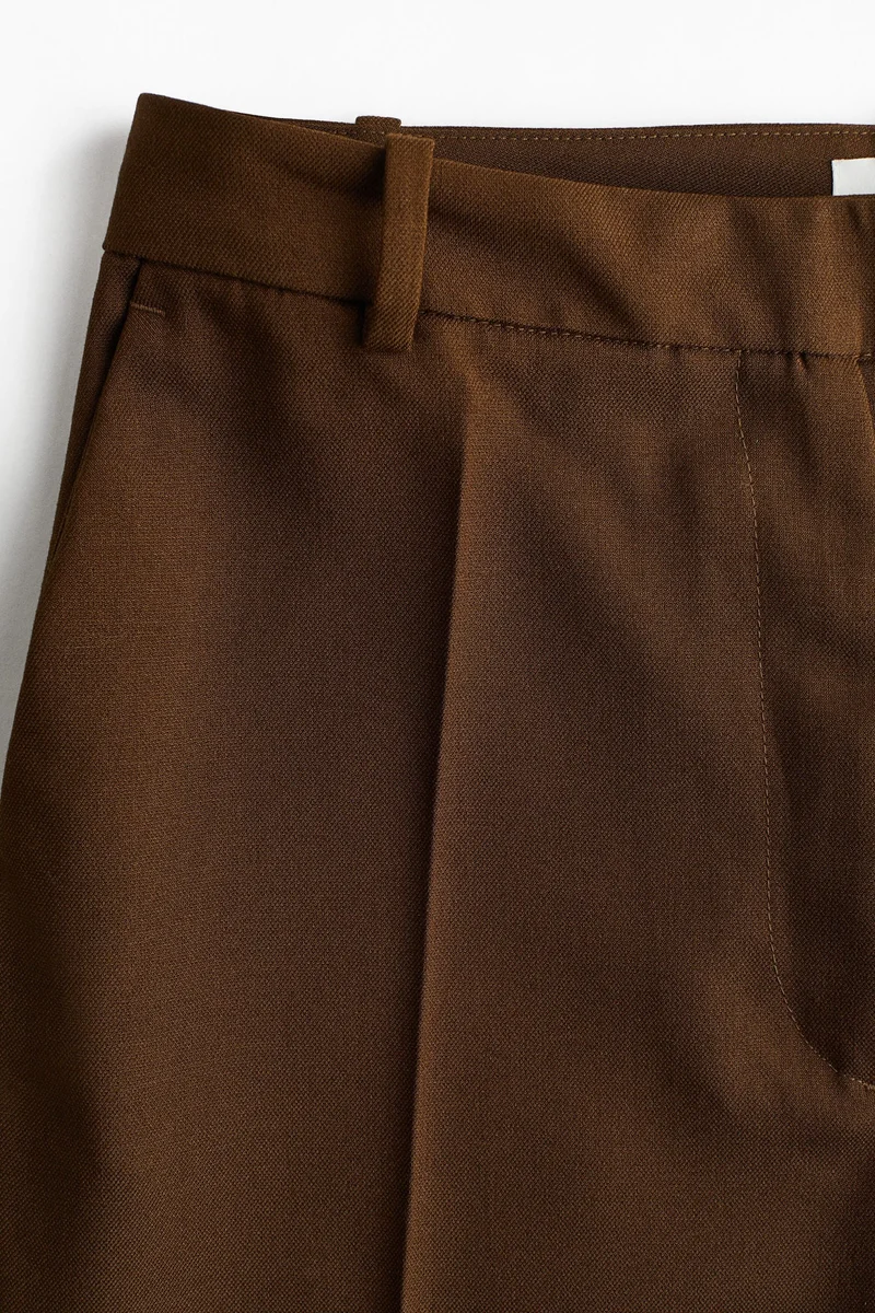 H&M High-waisted tailored trousers